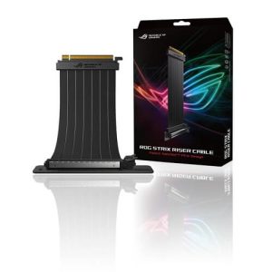 Asus RS200 ROG Strix 240mm Riser Cable _ PCI E 3.0 x 16 Cable Interface _ 90 Degree Adapter