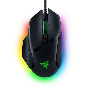 Razer Basilisk V3 Optical Wired Gaming Mouse Black _ 26000 DPI Optical Sensor _ Razer Chroma RGB