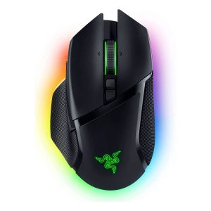 Razer Basilisk V3 Pro Customizable Wireless Gaming Mouse Black _ 30000 DPI _ Razer HyperScroll Tilt Wheel