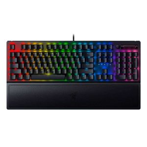 Razer BlackWidow V3 Wired RGB Gaming Keyboard US Layout _ Yellow Switch _ Black