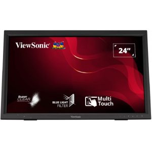 ViewSonic TD2423 24 Inch Touch Screen Monitor _ Full HD Display _ IR Touch Technology