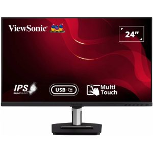 ViewSonic TD2455 24 Inch Touch Screen Monitor _ Versatile Touch Applications _ USB Type C Input