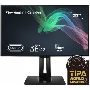 ViewSonic VP2768A 2K QHD 27 Inch IPS Monitor _ 100% sRGB & 100% Rec.709 _ Color Blindness Mode