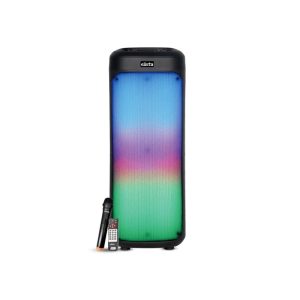 Elista ELS T 5000 TUFB Trolley Speaker with Mic and Remote Control 30W Sound Output RGB LED Light Rechargeable Battery LED Display