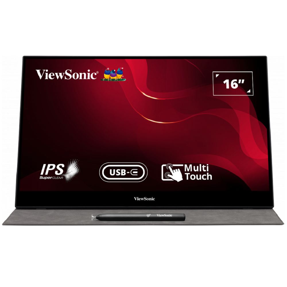 ViewSonic TD1655 16 Inch Touch Screen Monitor