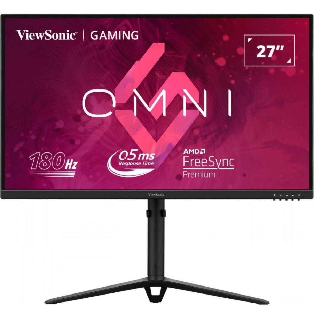 ViewSonic VX2728J 27 Inch 180Hz Fast IPS Full HD Gaming Monitor With Ergonomically Designed Stand