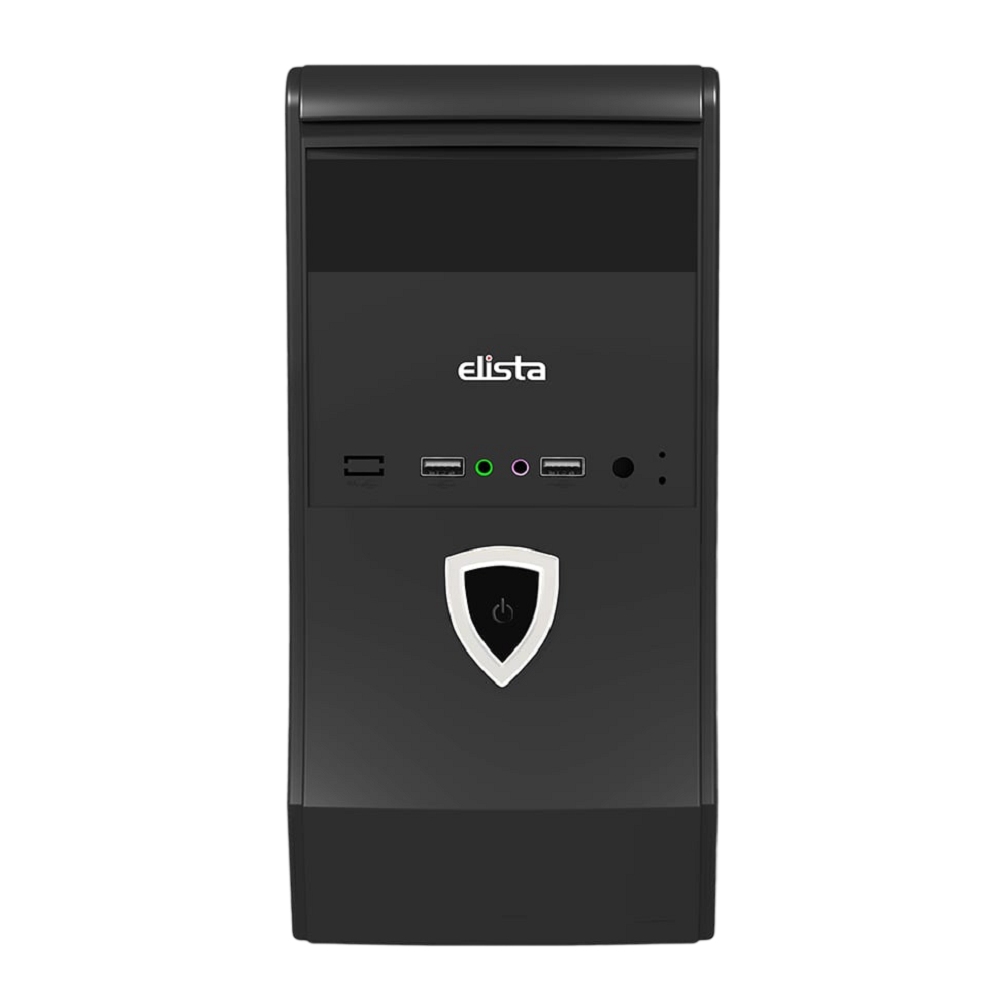Elista IT-115 Cabinet Without Smps – Silver