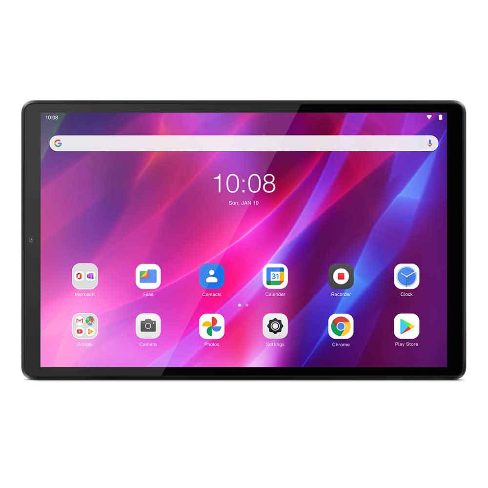 Lenovo Tab K10 FHD – WiFi, 4G LTE, 10.3 inch Display, MediaTek Helio P22T, 4GB RAM, 64GB Storage