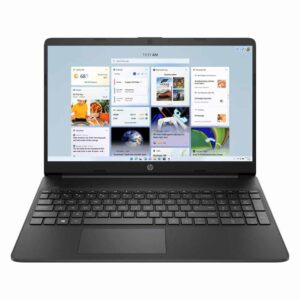 HP 15s fq3066TU Laptop 15.6 inch HD Display Intel Celeron N4500 8GB DDR4 RAM 512GB SSD