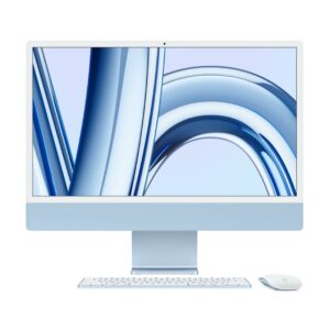 Apple iMac M3 Blue 24 inch 4.5K Retina Display Apple M3 Chip 8GB RAM 512GB SSD