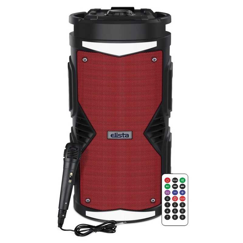 Elista ELS-MusiStrom 1600 Portable Bluetooth Speaker – Red