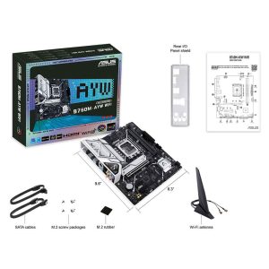 ASUS B760M-AYW WiFi Micro ATX Motherboard-1